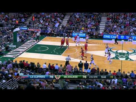 Kendall Marshall Highlights Clippers vs. Bucks 12.13.2014 - 5 Points, 6 Assists