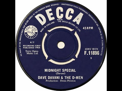 Dave Davani And The D-Men - Midnight Special (Beat/Mod)