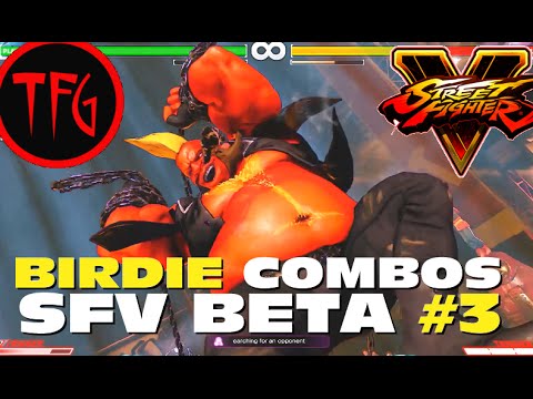 SFV Beta #3 - Birdie Combo Act (60fps/1080p)