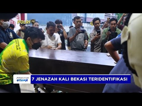 PUSDOKKES POLRI, 7 JENAZAH KALI BEKASI TERIDENTIFIKASI