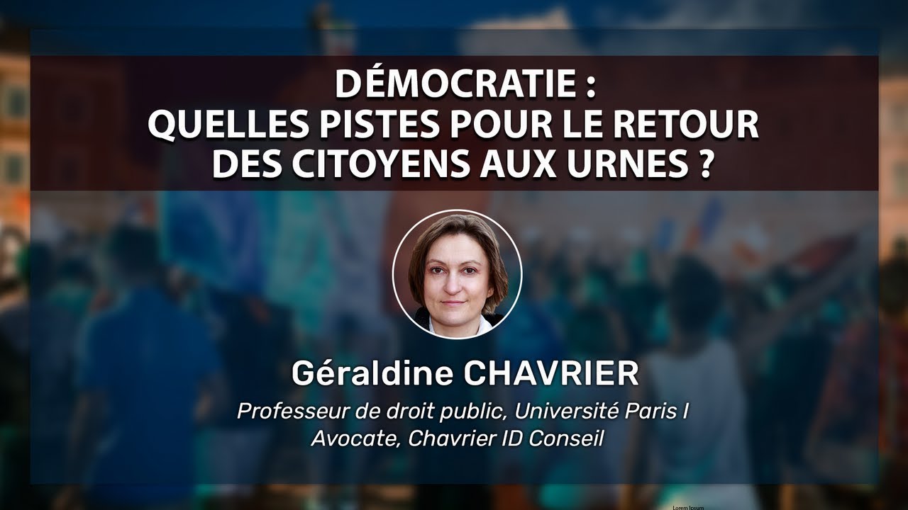 Démocratie : quelles pistes pour le retour des citoyens aux urnes ?