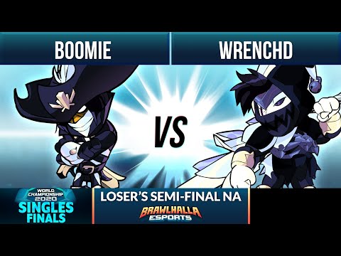 Boomie vs Wrenchd - Loser's Semi-Final - Brawlhalla World Championship 2020 - 1v1 NA