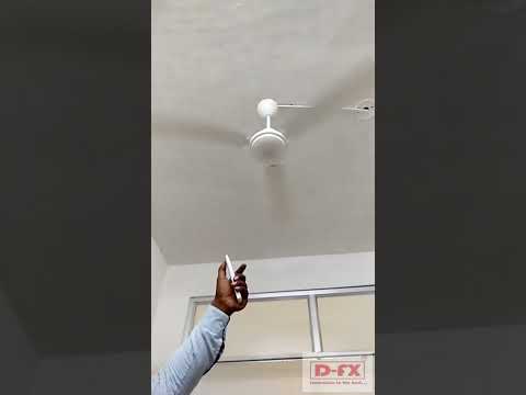 Remote control ceiling fans