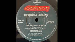 Georgia Jones – Let The Music Play -- 1990  --  #housemusic #house