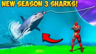 *NEW* SEASON 3 SHARKS ARE INSANE!! - Fortnite Funny Fails and WTF Moments! #946