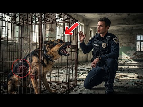 Police officer found wild K9 dog in sealed bunker – what happened next will touch you