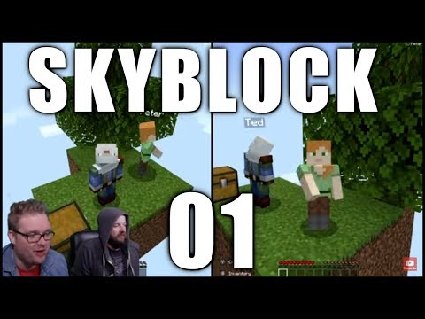 The Basement - Minecraft Nintendo Switch Bedrock Edition - SKYBLOCK SPLITSCREEN | BASEMENT | Part 1 - Ep 1