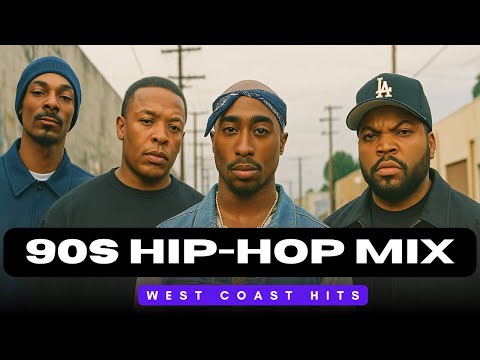 Hip Hop Mix 2025 | 90s West Coast Rap Legends – Snoop Dogg, Dr. Dre, 2Pac, Ice Cube & More