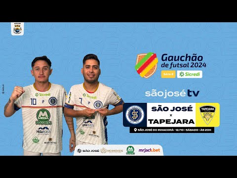 SÃO JOSÉ X TAPEJARA - Gauchão de Futsal Série B - Oitavas de Final