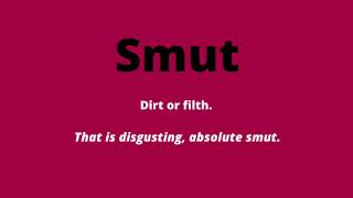 Learn English Vocabulary - Smut