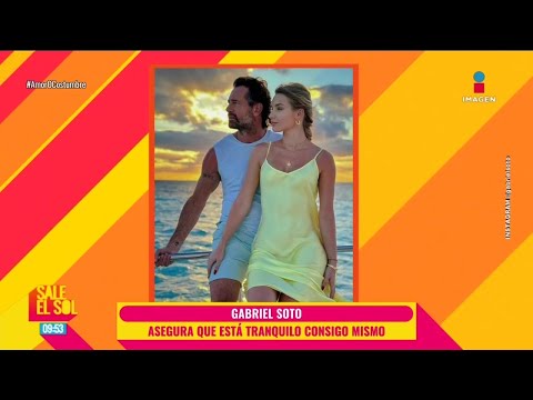 Gabriel Soto está harto que le pregunten por Irina Baeva