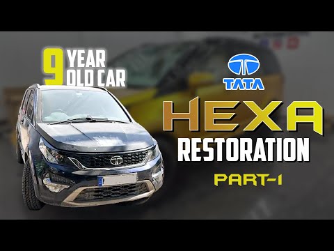 Thumbnail for Restoring a 9 year old Tata Hexa -part 1 | car modification | car interior | Pegasus Premium by Tata Motors