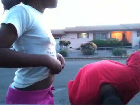 Naudia p and Elijah k ice cube challenge