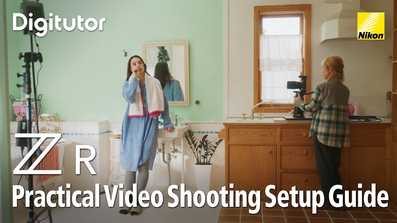 ZR #3 Video Shooting Setup Guide: R3D NE, Recommended Settings & Accessories | Nikon Digitutor