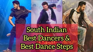 Top 5 dancer of South Indian hero .. Best dance moves &amp; Best dance steps by South Indian hero