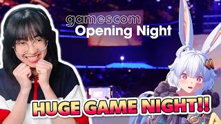 🔴LIVE! HUGE GAME NIGHT!!!!!!! GAMESCOM WATCHPARTY!!!!!! ANANTA ANNOUNCEMENT REACTION