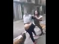 Women fighting at outside bar - Public PT 2