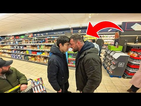 fought in Germany while buying illegal fireworks...