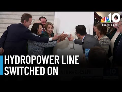 Hydropower line from Canada to Mass. goes live