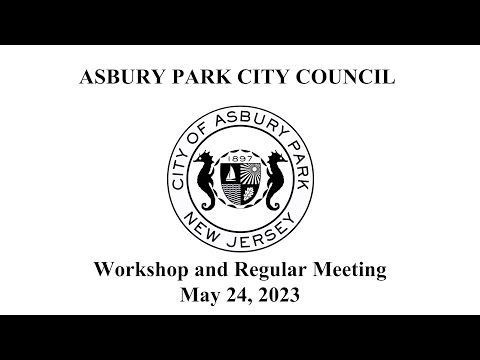 Asbury Park City Council Meeting - May 24, 2023