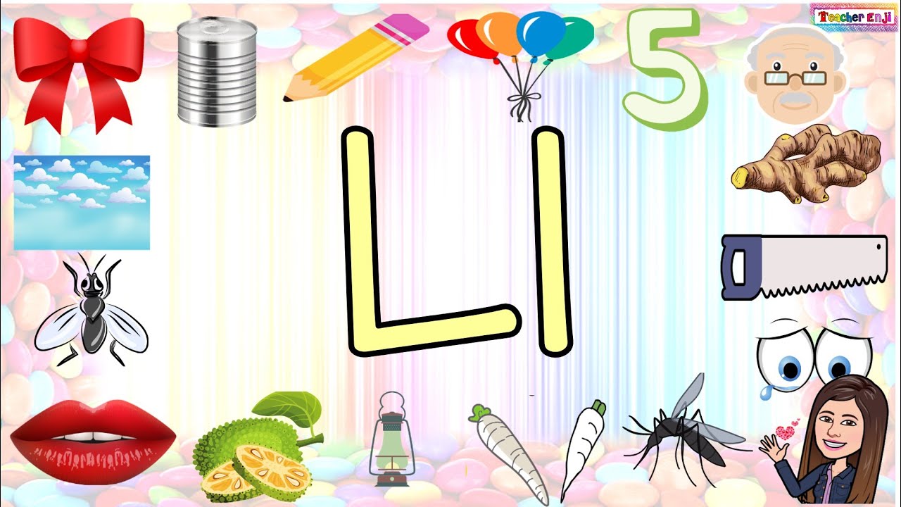 LETRANG Ll | MGA BAGAY NA NAGSISIMULA SA LETRANG Ll| TITIK Ll