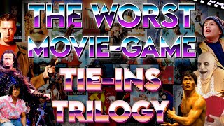 The Shocking World of Bad Movie-Games [Parts 1-3] #retrogaming #badgame #moviegame 