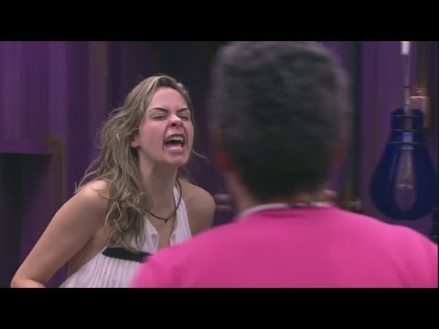 BBB16 cena inédita: Ana Paula Renault enfrenta Laércio: 'Você é nojento!' – Big Brother Brasil 2016