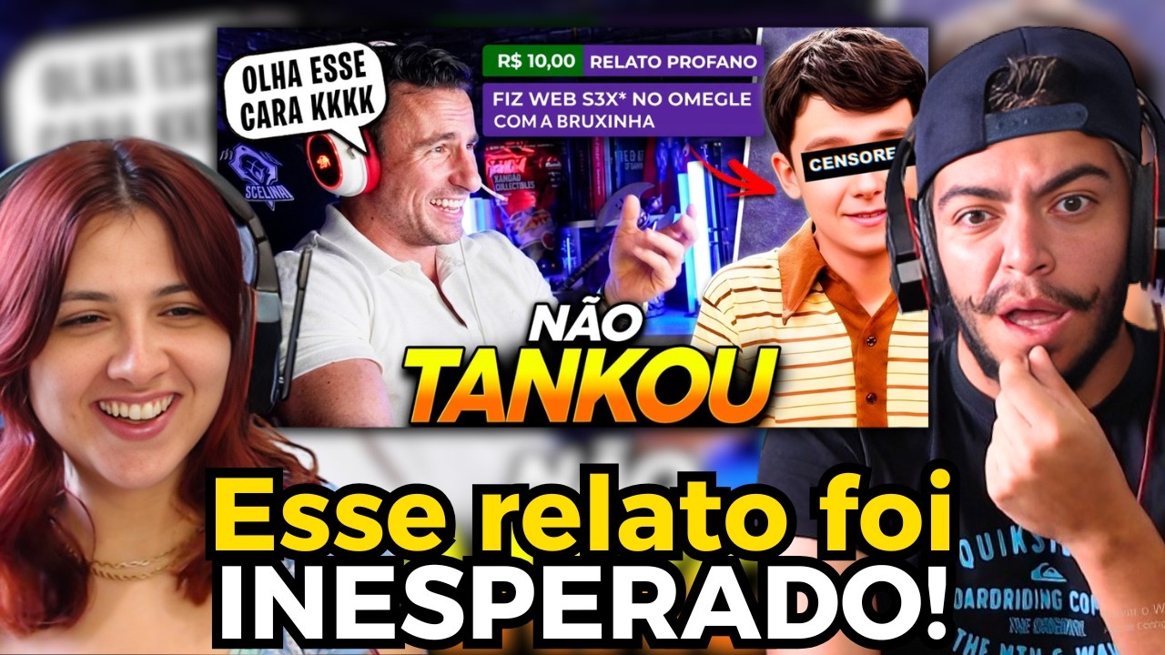 SUPER XANDÃO NÃO TANKOU DESABAFO do INSCRITO que FAZIA WEB com AS BRUXINHAS no OMEGLE KKKKKK | REACT