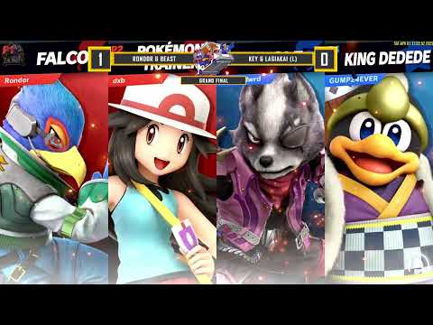 Philly Spring 2023 Arcadian - SSBU Doubles - Grand Finals - Rondor & Beast vs. Key & Lagiakai (L)