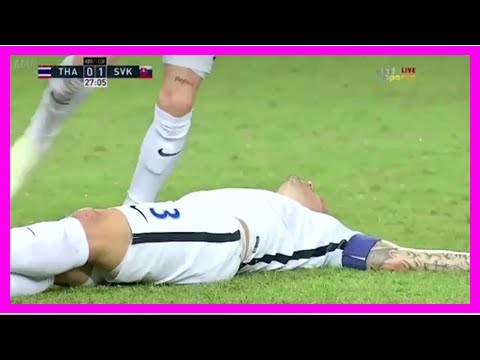 Breaking News | Läskiga scener när Skrtel svalde tungan