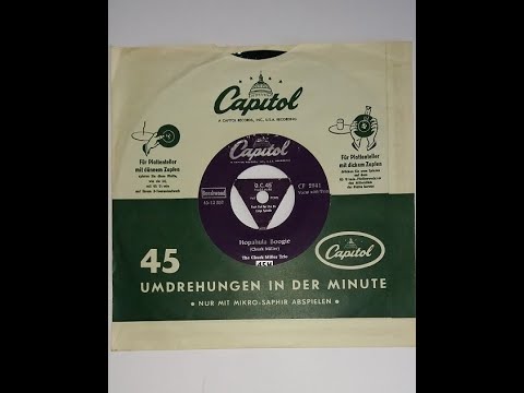 CHUCK MILLER TRIO  "Hopahula Boogie"  Deutsche CAPITOL 1954