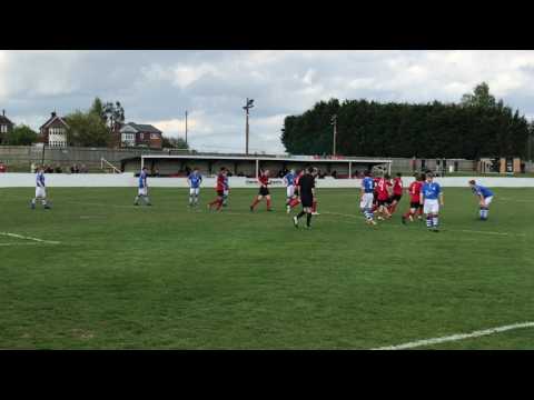 Coggeshall Town 9 vs 0 Needham Market - Olly Murs Penalty 22/04/17