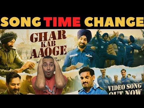 GHAR KAB AAOGE Video Song New YouTube Release Time  | Sunny Deol | Border 2 Video Song