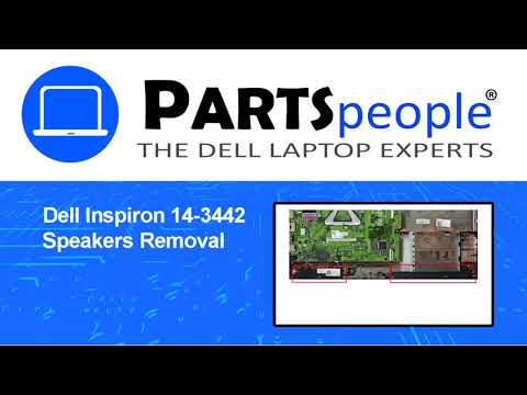 Dell Inspiron 14-3442 (P53G001) Lautsprecher – Anleitungsvideo