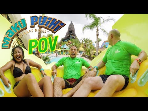 POV: Maku PuiHi Round Raft Rides at Volcano Bay