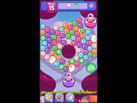 Angry Birds Dream Blast Level 186 - NO BOOSTERS 😠🐦💤🎈 | SKILLGAMING ✔️