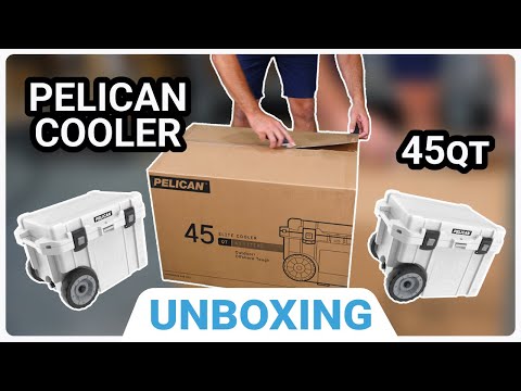 Pelican Cooler Unboxing - 45QT
