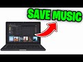 How To Save Music From Youtube To Your Files In Laptop Tutorial