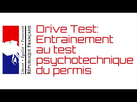 DriveTest - entraînement