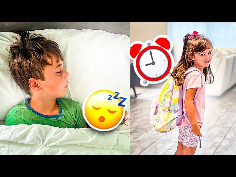 ROTINA DA MANHÃ EM DIA DE ESCOLA NOS EUA 🇺🇸 Família Brancoala