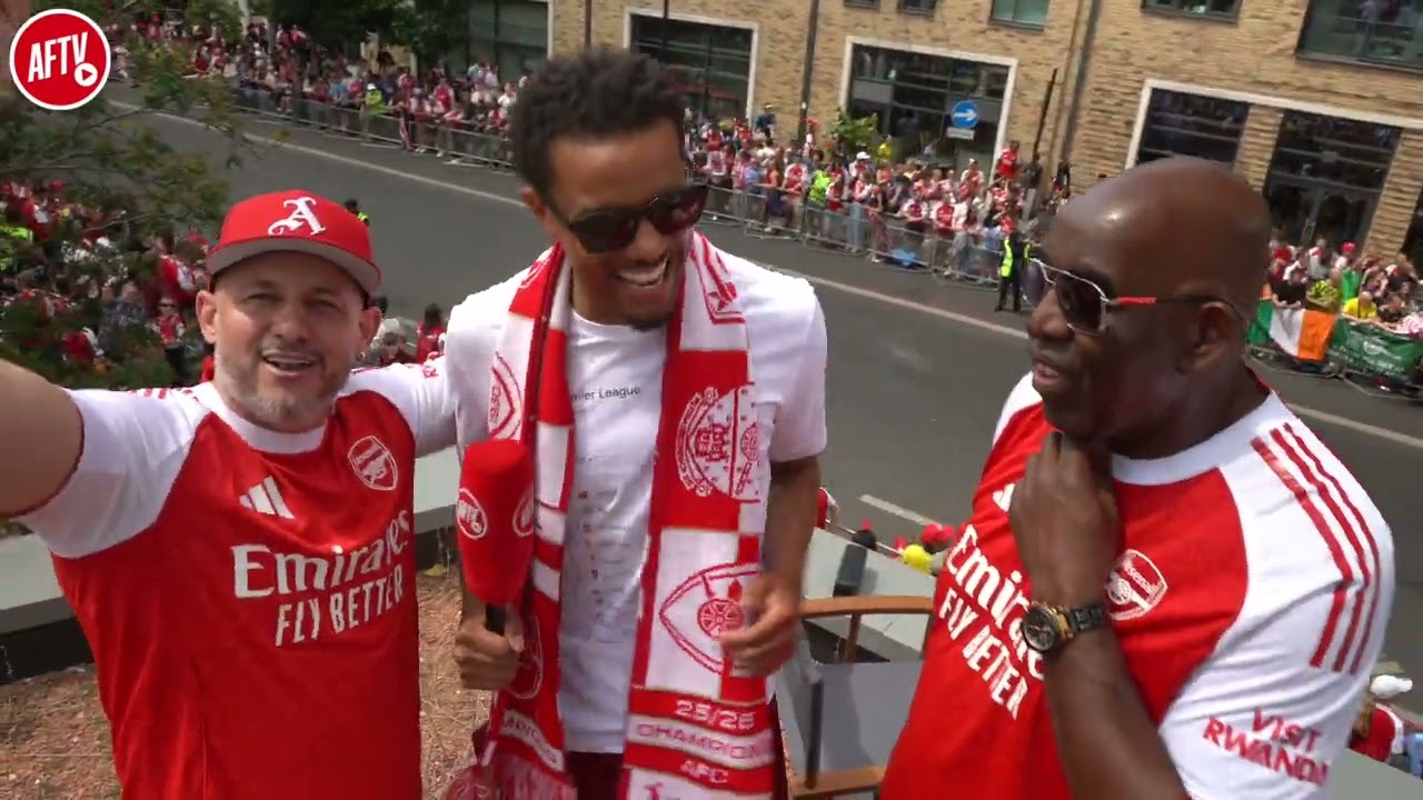 A MILLION ARSENAL FANS TURNED OUT TO SAY THANK YOU!