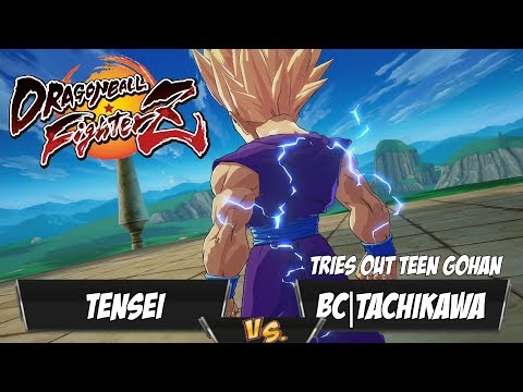 BC|Tachikawa tries out Teen Gohan Vs Tensei![DBFZ PS4]