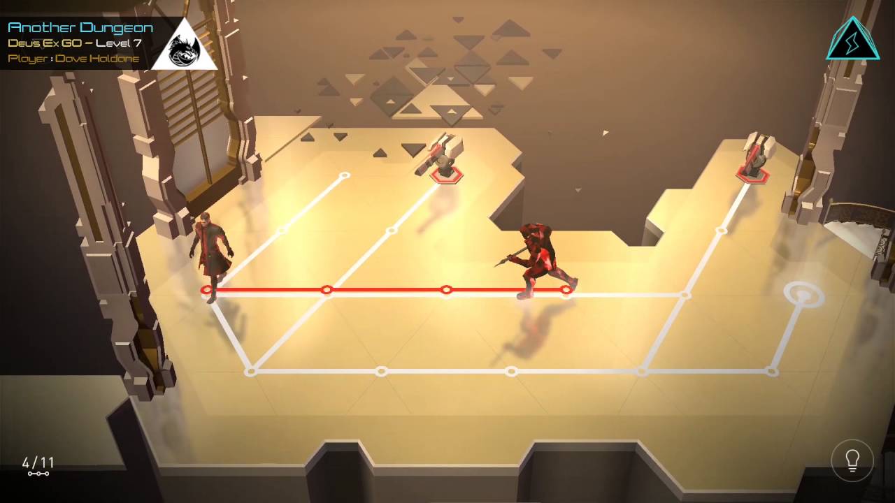 Deus Ex GO - Level 07 - Gold (Mastermind) Guide