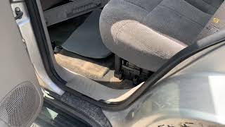 2002-2009 Chevrolet Trailblazer Fuse Box Location