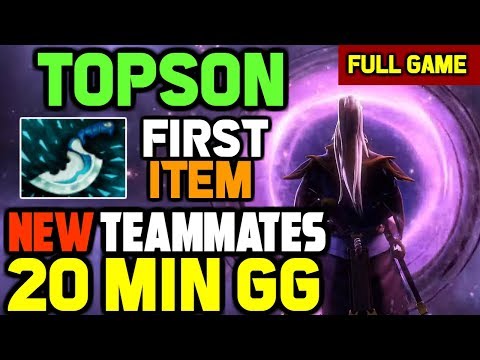 TOPSON Blink Dagger Build Void Spirit with NEW OG TEAMMATES Sumail and Saksha