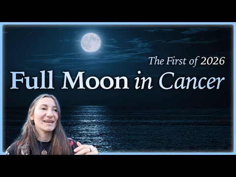 Full Moon in Cancer January 3rd 2026