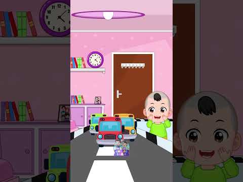 Mufid Has A Car And A Track #animation #shorts  #jamallaeliseries