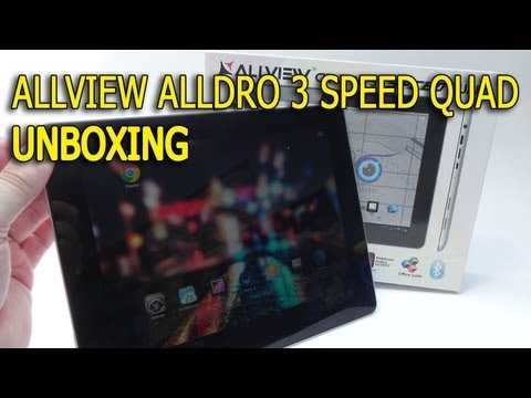 Allview Alldro 3 Speed Quad Unboxing - Tablet-News.com