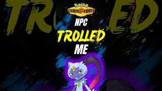 The NPC Started Trolling Me 😭 Pokemon Champions #pokemon #pokemonchampions #pokemonvgc