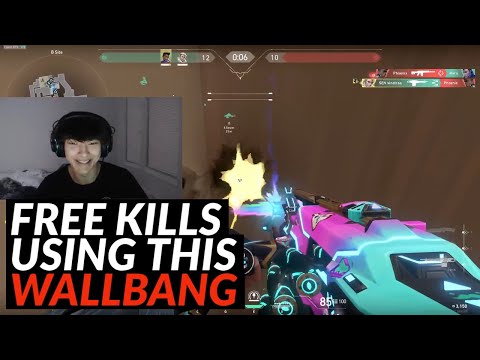 Sinatraa Shows How to get Free Kills Using Wallbang Spot in Haven Map | Valorant
